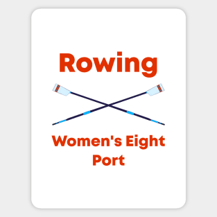 Rowing Sticker